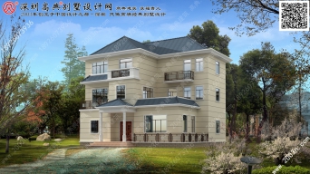 兄弟双拼别墅设计图