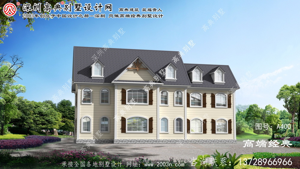 拱墅区农村实用小别墅设计图