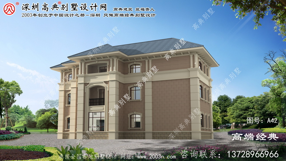 老边区三层别墅设计图