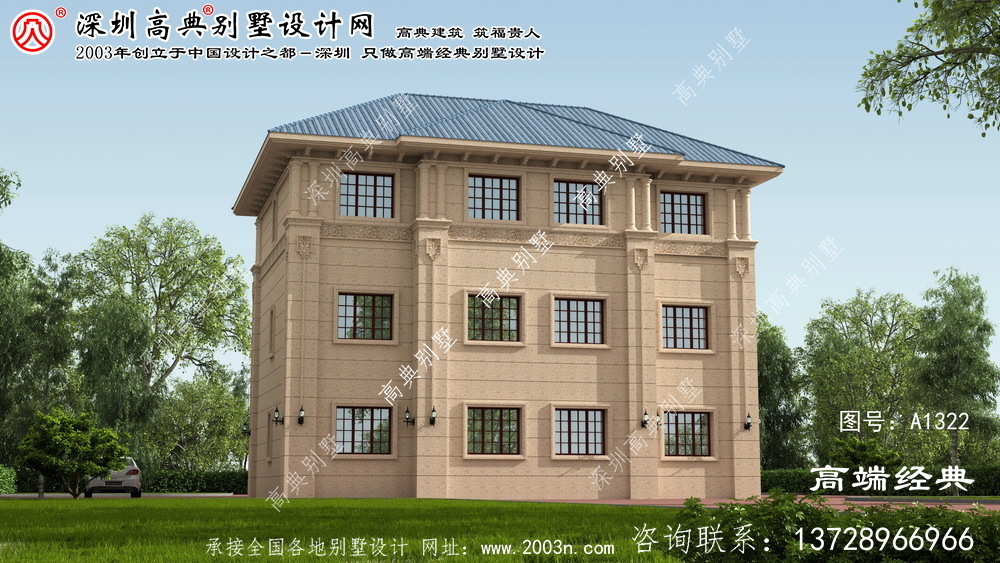 珠海市别墅房屋设计图