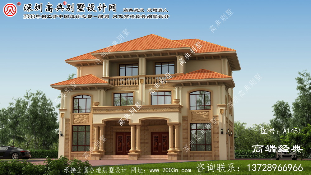 郁南县203方别墅户型图