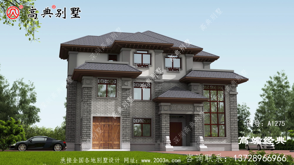久治县农村自建房三层图纸