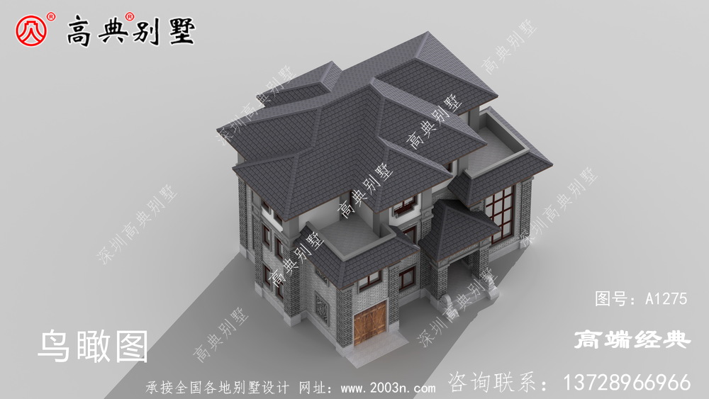 久治县农村自建房三层图纸