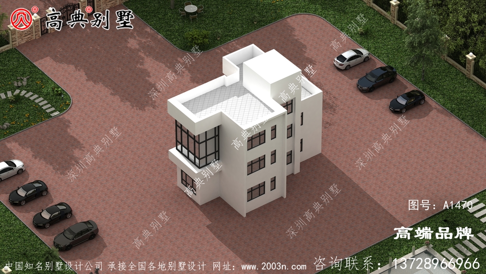 别墅户型图美观大方端庄温雅