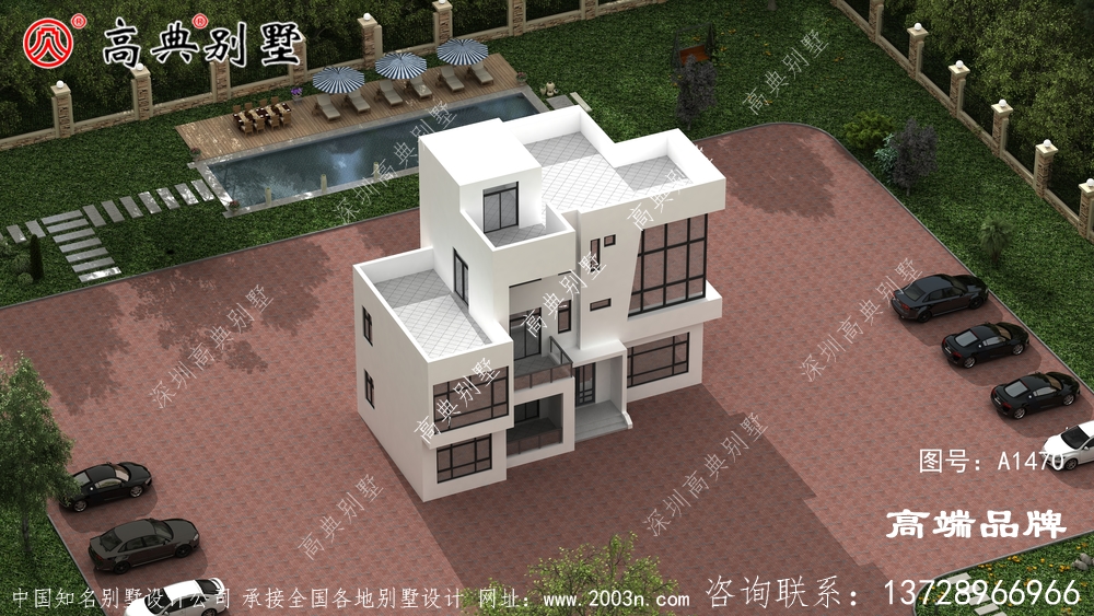 别墅户型图美观大方端庄温雅