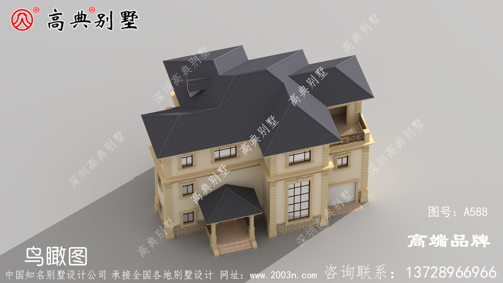 农村三层设计图豪华又别致