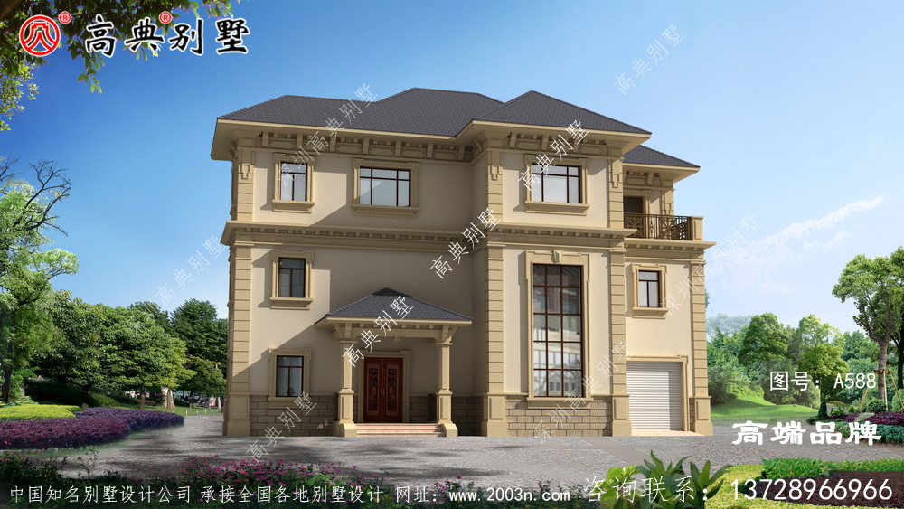 农村三层设计图豪华又别致