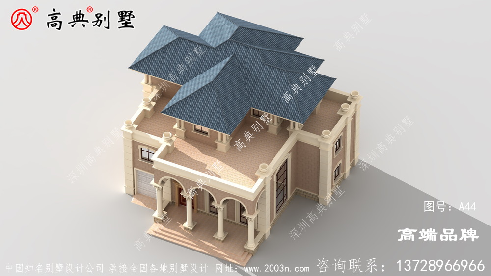 农村别墅设计图大全欧式田园风格，豪华又大气	