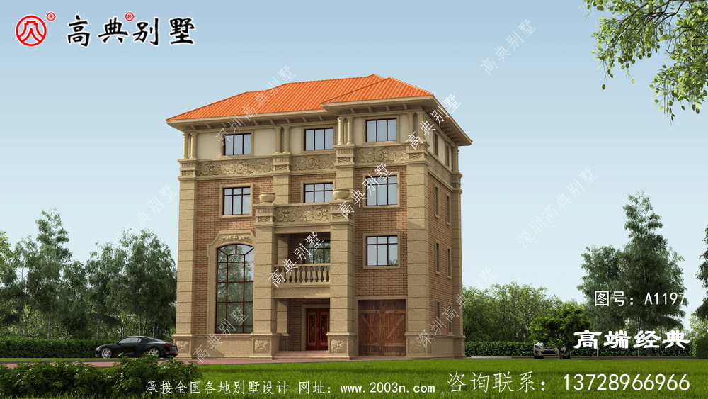 配色低调的简欧别墅,层次感丰富