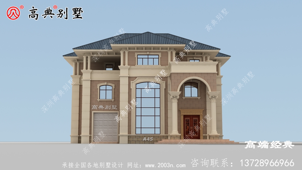 布局上结合农村建房风俗,非常人性化