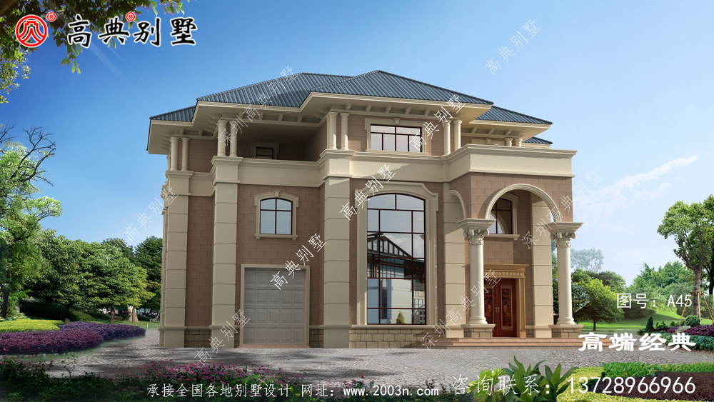 布局上结合农村建房风俗,非常人性化