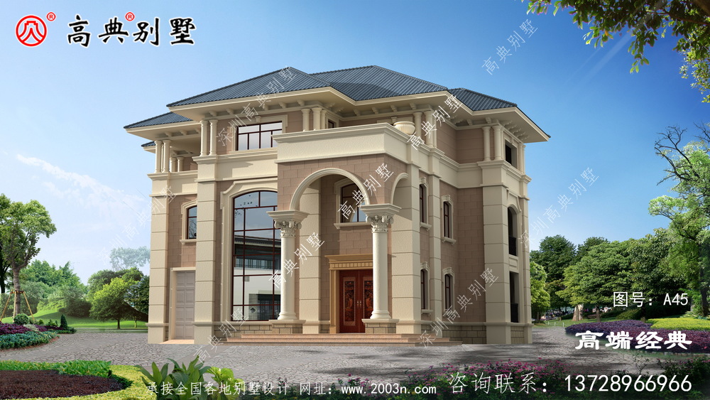 布局上结合农村建房风俗,非常人性化