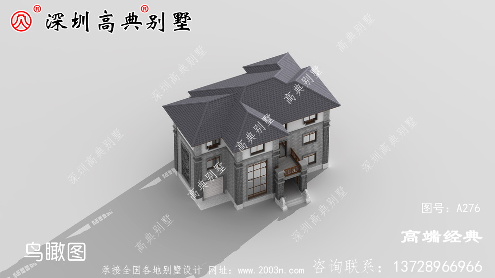 简欧自建楼房设计方案图，户型设计的很实用