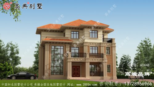 色调简单清爽，建筑设计感极强