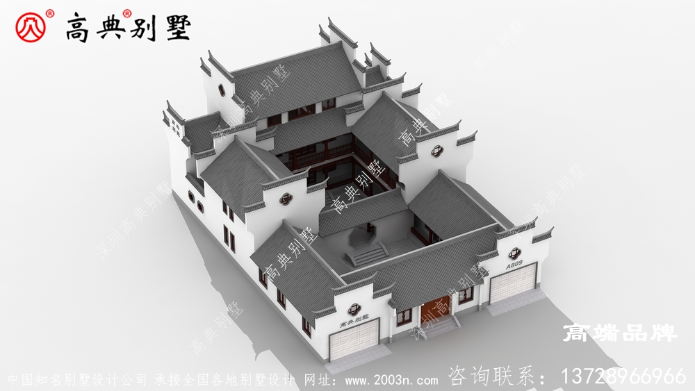 农村建别墅,一家人生活在一起别提有多美了。