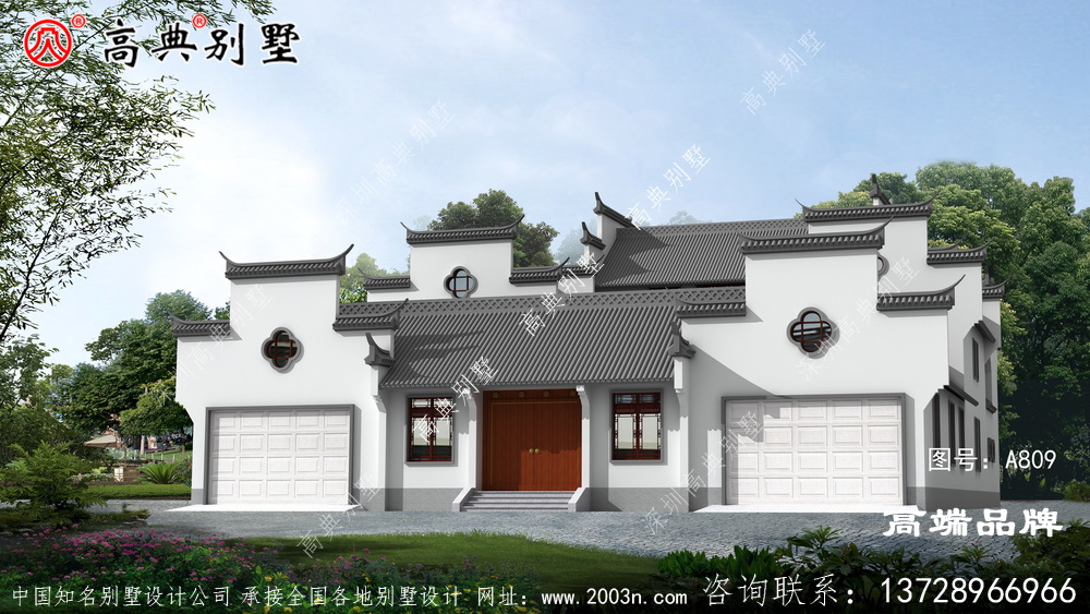 农村建别墅,一家人生活在一起别提有多美了。