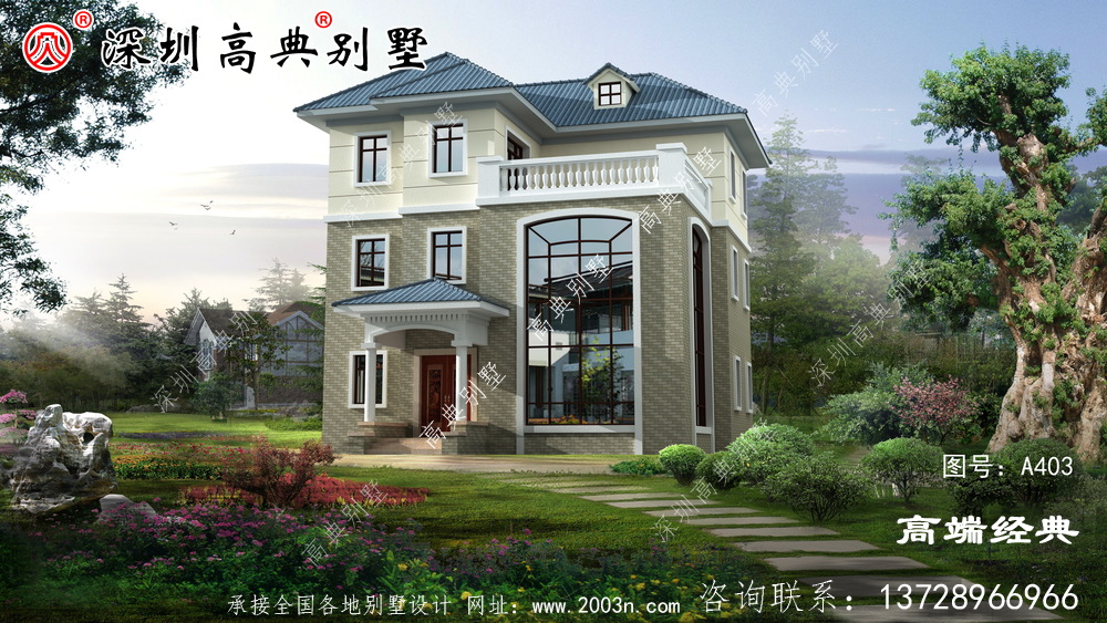精致乡村建房设计图分享,看完你还想在城里买房吗?