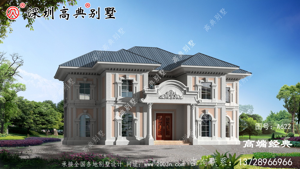 乡村二层小楼设计图,现代乡村必须建造,您还不快进来看看。
