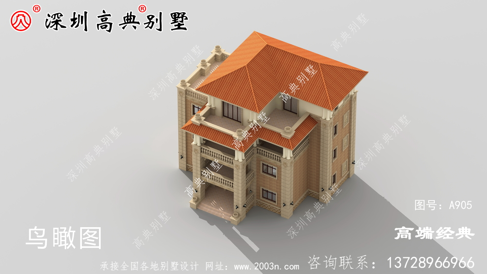 农村简单普通的四层楼设计图,村里人直夸好看。