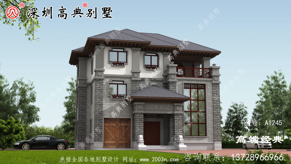 农村自建三层住宅设计图,总有一个你喜欢。
