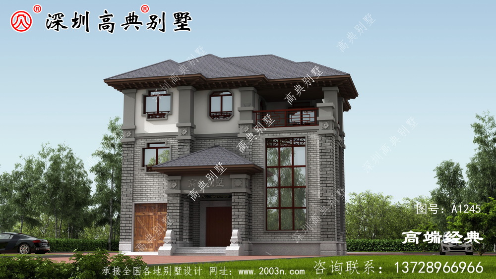 农村自建三层住宅设计图,总有一个你喜欢。
