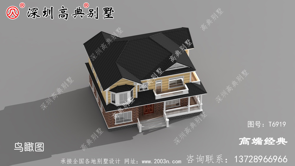 最近的乡村别墅,接地气而且性价比高,乡下人看了都喜欢。