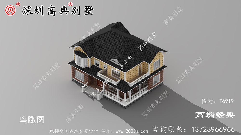 最近的乡村别墅,接地气而且性价比高,乡下人看了都喜欢。