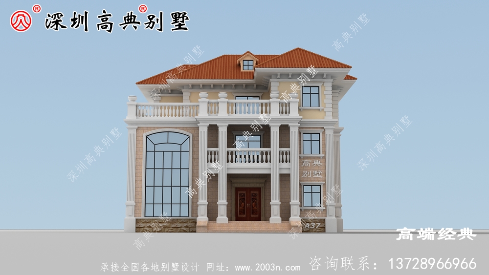 二层半带露台自建房图片,这样的房子三代不过时