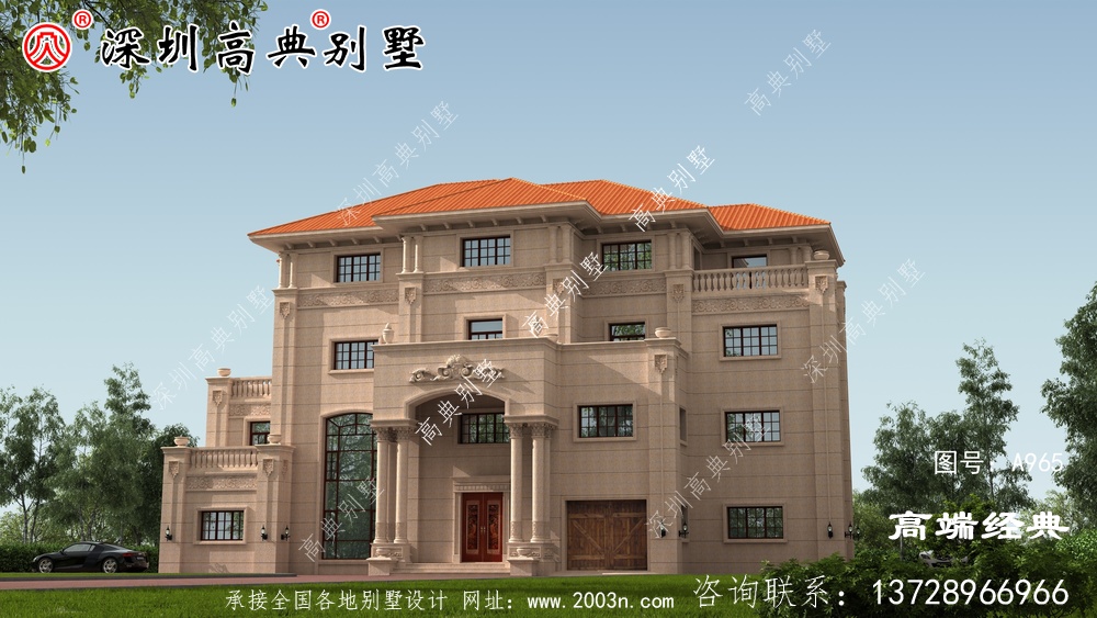符合大多数人审美的欧式别墅,建一个给父母养老