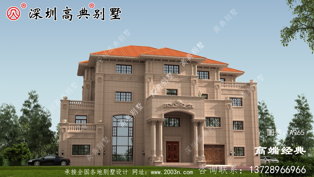 符合大多数人审美的欧式别墅,建一个给父母养老