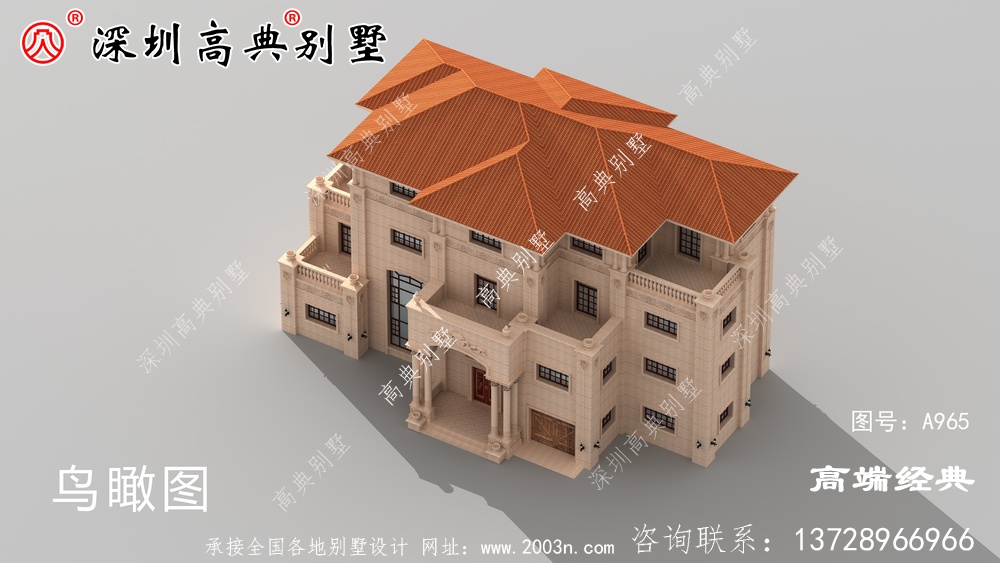 符合大多数人审美的欧式别墅,建一个给父母养老