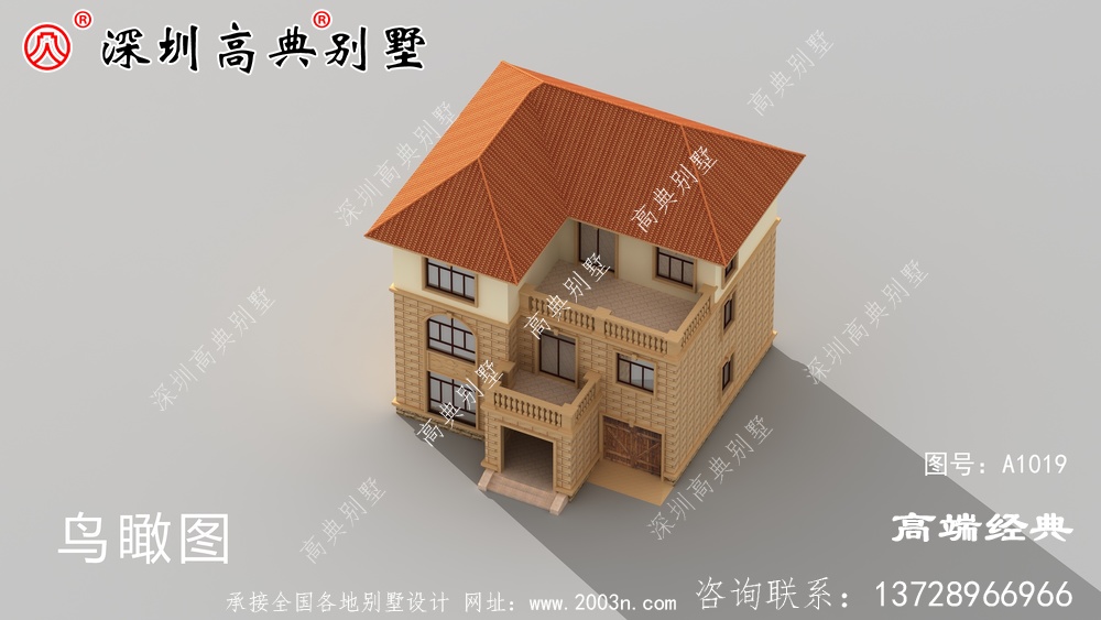 农村别墅这样建,跟城市的楼房一样好看