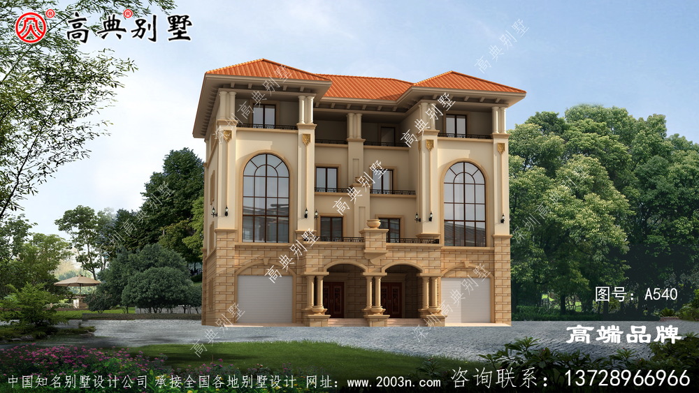  经典氛围的欧式双拼别墅，怎又不耐人寻味呢？