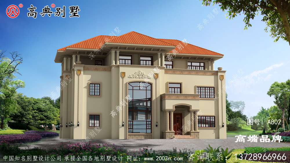 简欧外观构建虽少，但一眼就能感受到简欧的大气风范