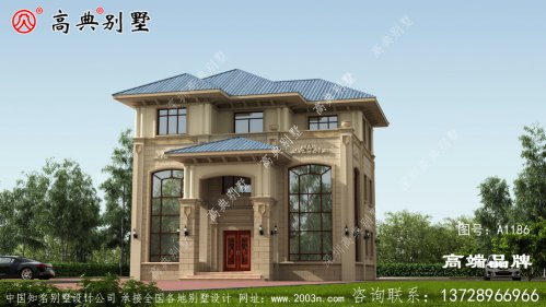 农村自营住宅,华丽的外观和实用的内部布局,居住体验比城市的小三居好