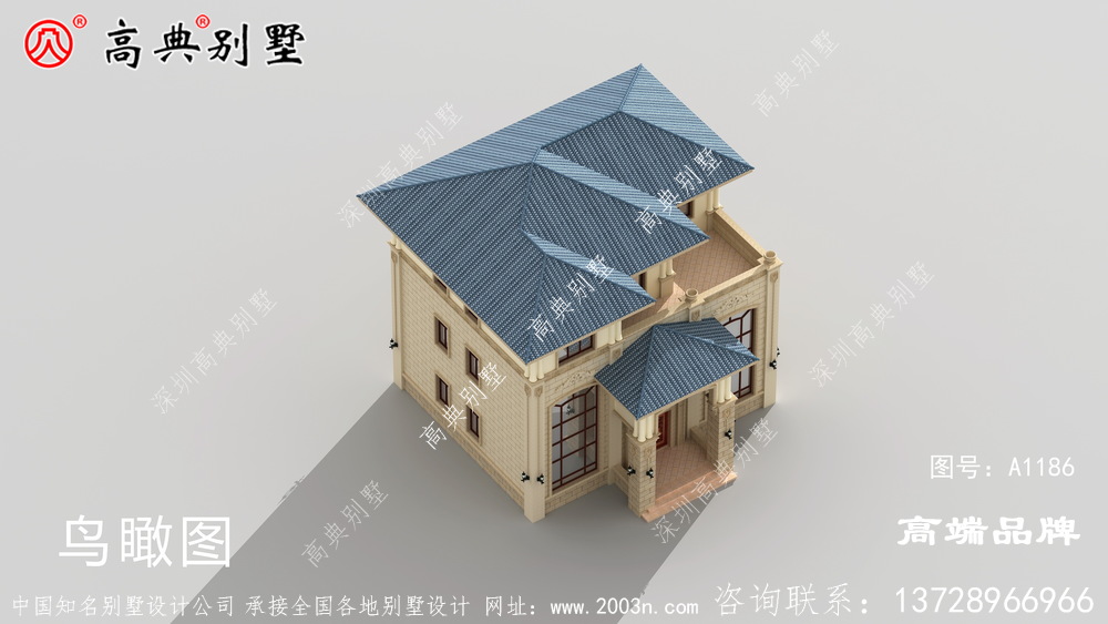 农村自营住宅,华丽的外观和实用的内部布局,居住体验比城市的小三居好