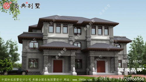 想盖房基地太小怎么办？和邻居商量盖个双拼别墅吧！