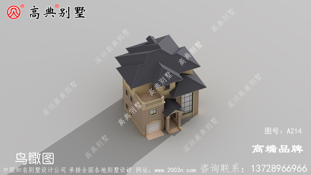 该别墅色彩鲜明南北通透采光优良，空间利用率高