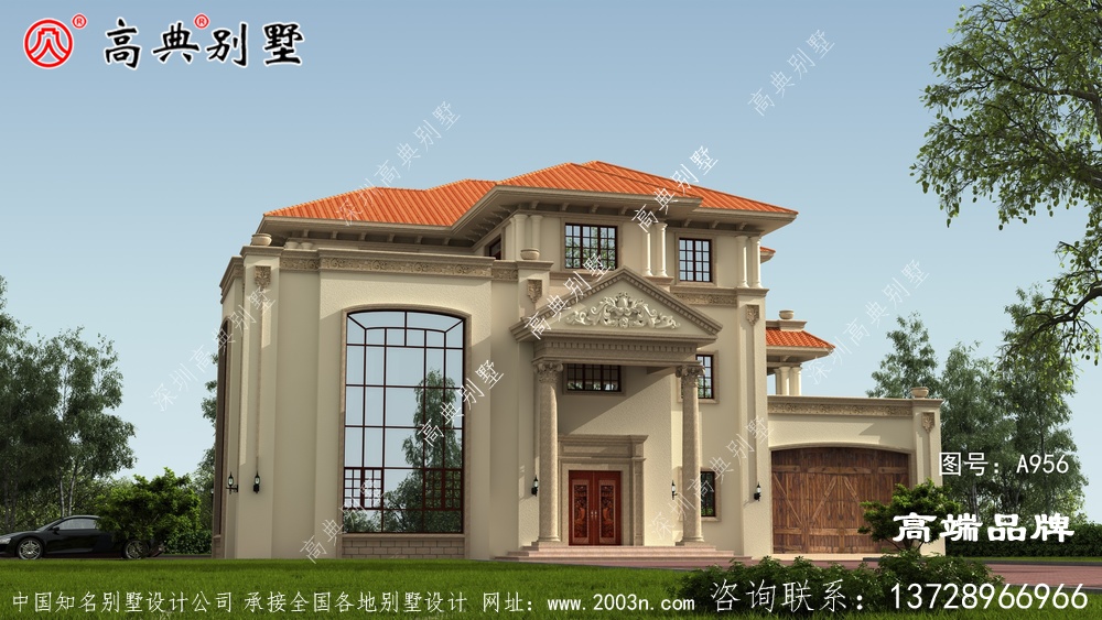 三层设有书房日常办公室和读书作业的好场所