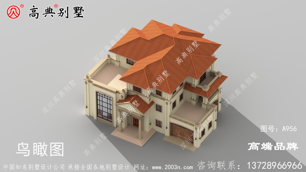 三层设有书房日常办公室和读书作业的好场所
