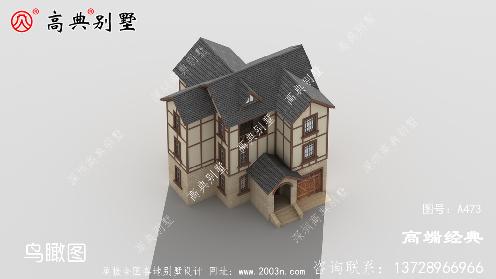 别墅落地窗不能少，车库和露台也必须有