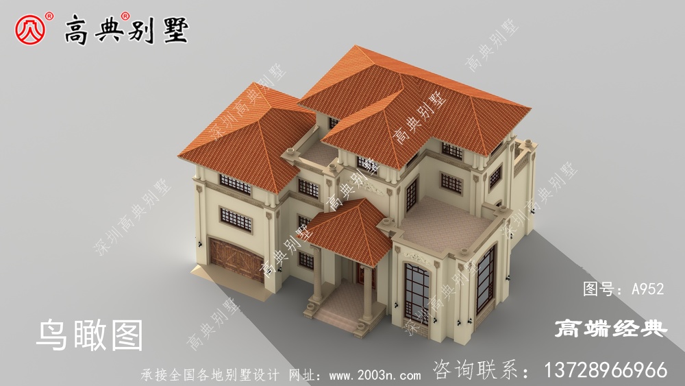 这款别墅不仅有颜值有个性,室内布局也很好,方便生活