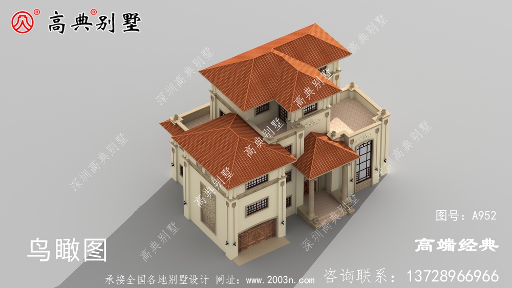 这款别墅不仅有颜值有个性,室内布局也很好,方便生活