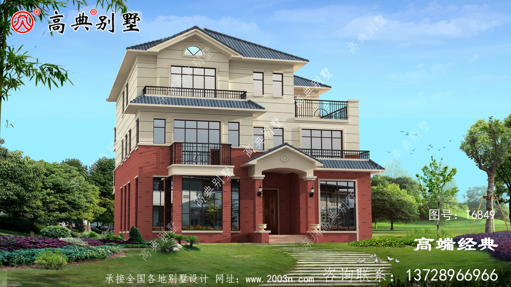 农村别墅这样设计，每一款都很大气实用